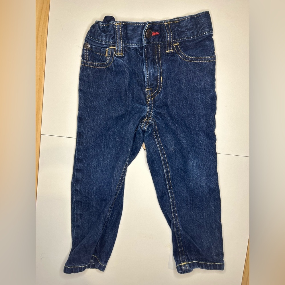 5 for $30 Baby GAP Indigo Denim Pants 18-24 Months With Adjustable Wasit